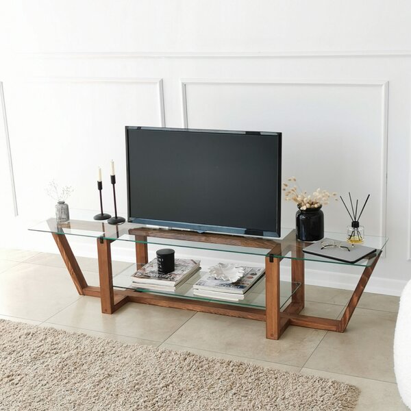 Hanah Home TV állvány Amalfi dió - dió színű