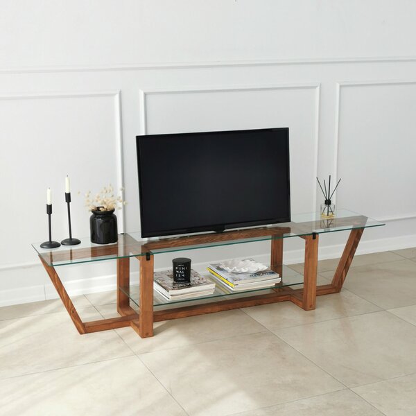 Hanah Home TV állvány Amalfi dió - dió színű