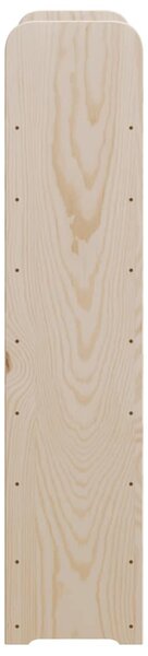 Tömör fenyőfa bortartó állvány tetővel 72,5 x 25 x 111,5 cm