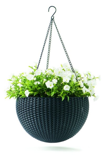 Műanyag függő virágcserép ø 35 cm Hangingsphere – Keter