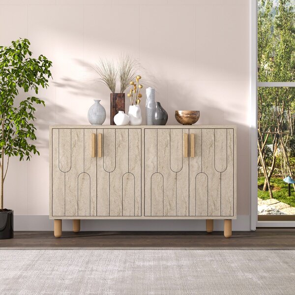 Hanah Home Console Travertine Vincent - Traverten