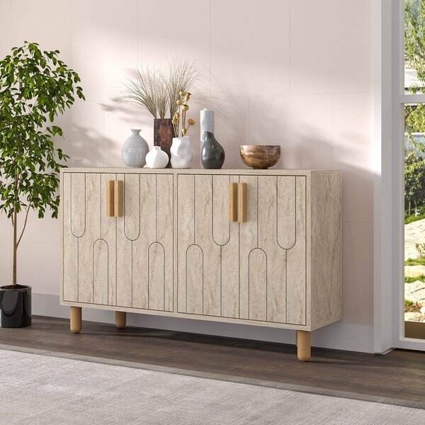 Hanah Home Console Travertine Vincent - Traverten