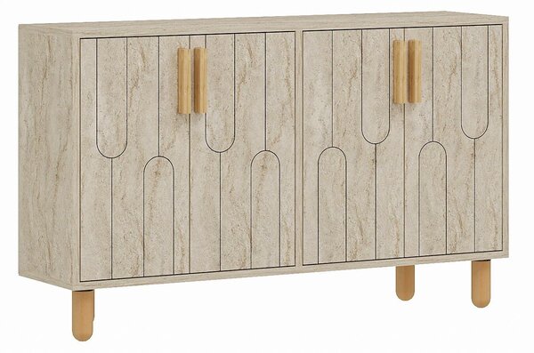 Hanah Home Console Travertine Vincent - Traverten