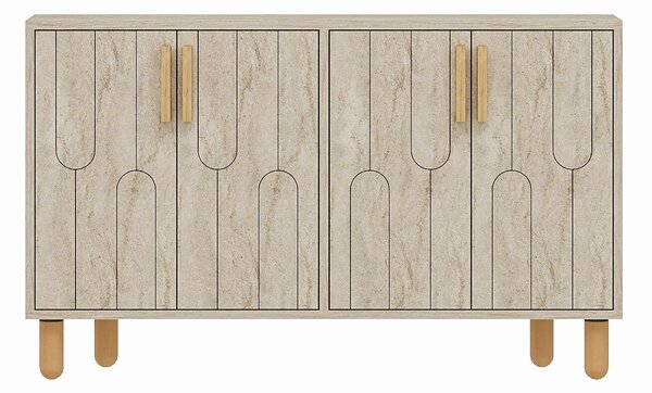Hanah Home Console Travertine Vincent - Traverten