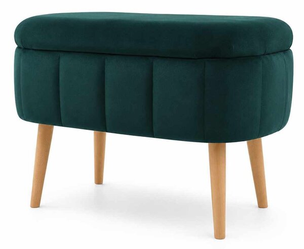 Atelier Del Sofa Puff Emerald Mini Oslo - Smaragd