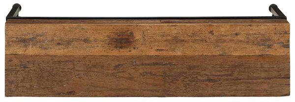 Tömör újrahasznosított fa TV-szekrény 110 x 30 x 46 cm