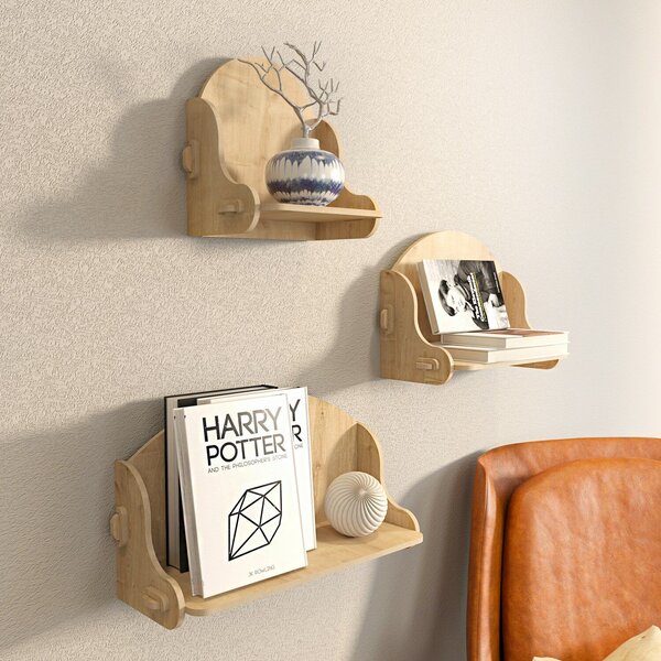 Hanah Home Wall Shelf Oak Silya - Oak