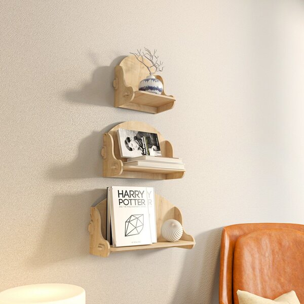 Hanah Home Wall Shelf Oak Silya - Oak
