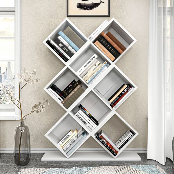 Hanah Home Könyvespolc White Kumsal - Fehér
