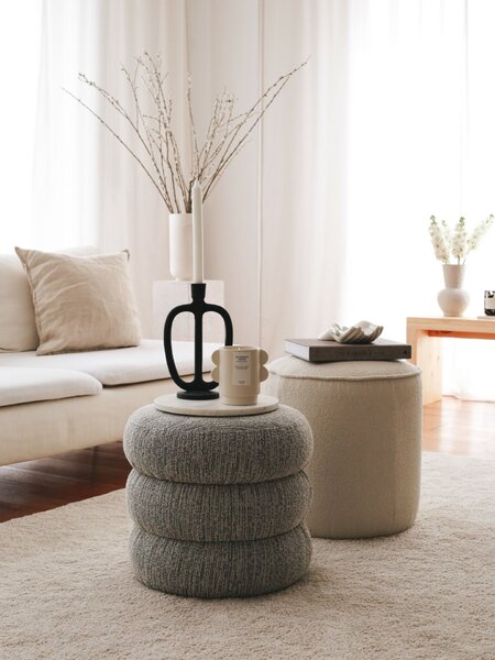 Atelier Del Sofa Boum puff - szürke