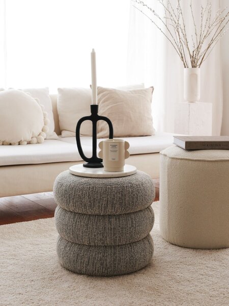 Atelier Del Sofa Boum puff - szürke