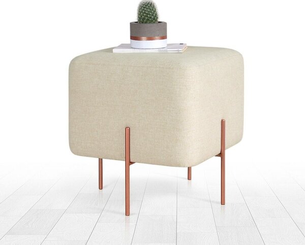 Atelier Del Sofa Puff Krém Réz 58 - Krém