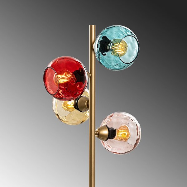 Opviq Floor Lamp Multicolor Gold Benek - 15 - 14546