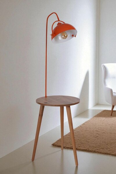 Opviq Floor Lamp Orange Beech 8957-8