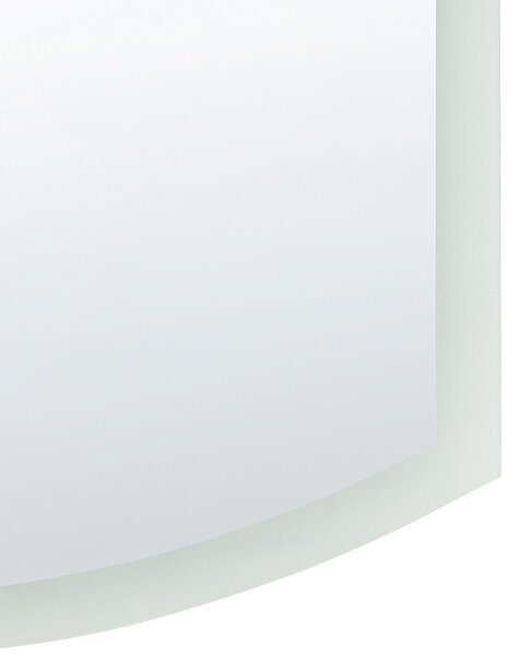 LED fürdőszobai tükör BEZIERS 60 cm 78 cm Ezüst