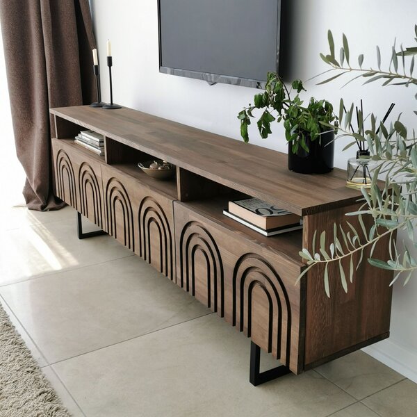 Hanah Home TV Unit Walnut Helen - Walnut