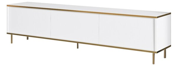 Hanah Home Imaj TV állvány, fehér-arany