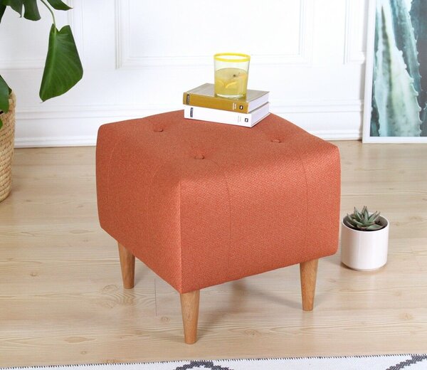 Atelier Del Sofa Puff Narancssárga Tomp - Narancssárga