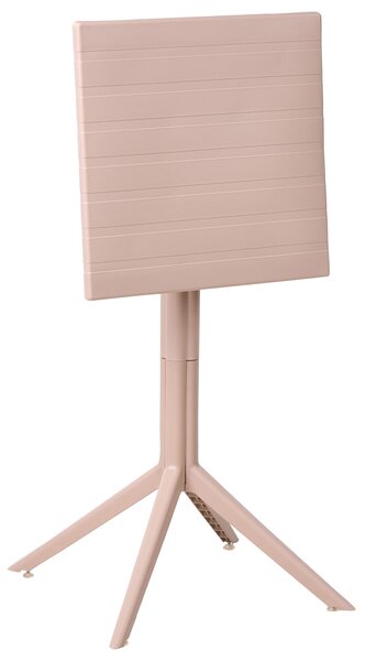 Kerti bárasztal LEMNOS 60 cm 60 cm Bézs