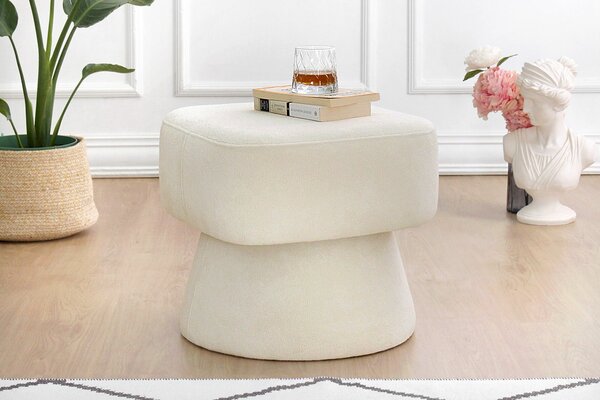 Atelier Del Sofa Puff Krém Mullin - Krém