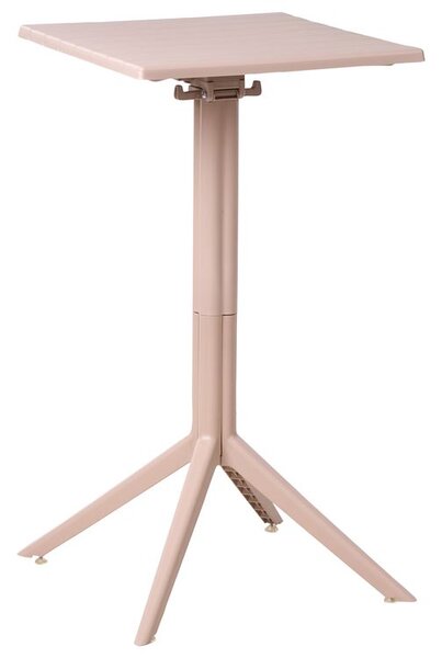 Kerti bárasztal LEMNOS 60 cm 60 cm Bézs