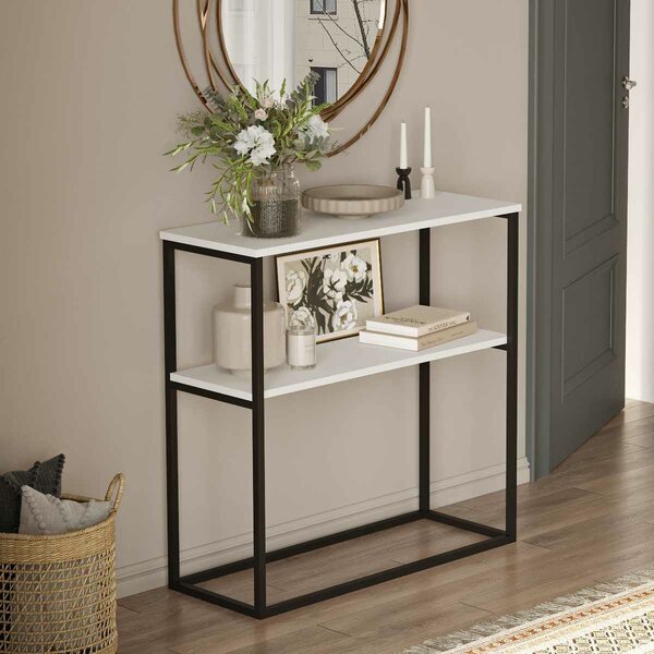 Hanah Home Console White Oslo - White