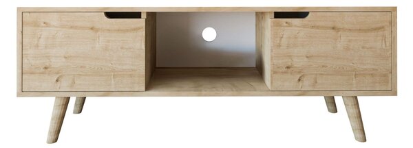Hanah Home TV Stand Sapphire Oak Siena - Sapphire Oak
