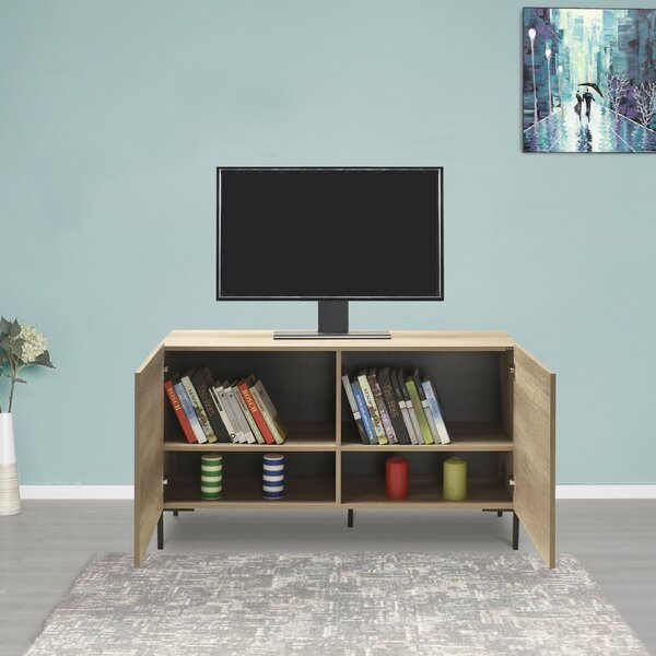 Hanah Home TV Stand Taupe Tvc-722-Tt-1