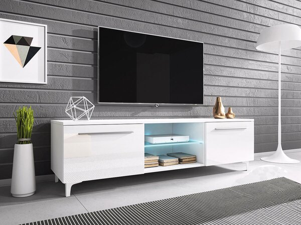 TV-állvány Uva V, Laminált forgácslap, 44x150x45cm