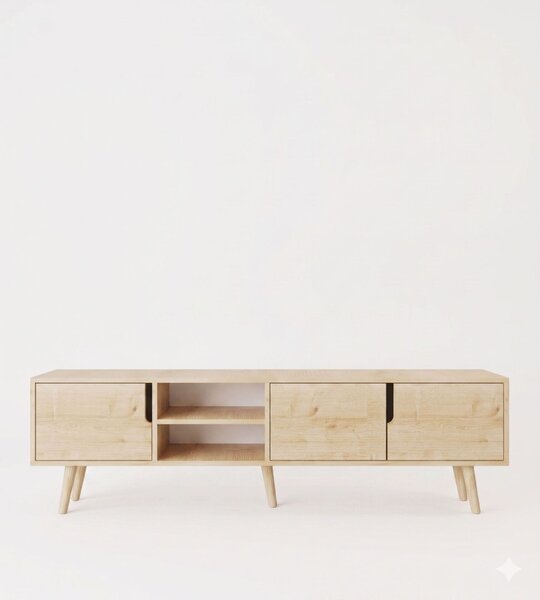 Hanah Home TV Stand Sapphire Oak Latina 180 - Sapphire Oak