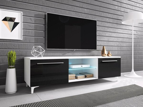 TV-állvány Uva V, Laminált forgácslap, 44x150x45cm