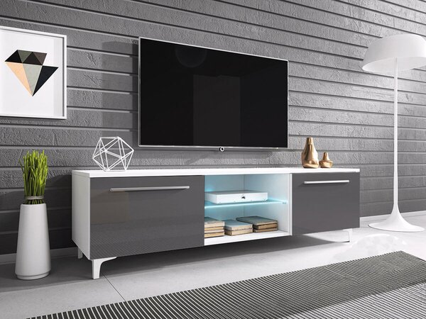 TV-állvány Uva V, Laminált forgácslap, 44x150x45cm