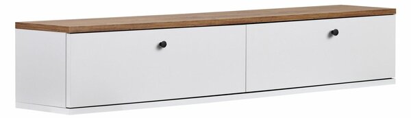 Hanah Home TV állvány Atlantic Pine White Ligne 140 - Atlantic Pine, fehér