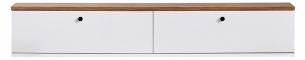 Hanah Home TV állvány Atlantic Pine White Ligne 140 - Atlantic Pine, fehér