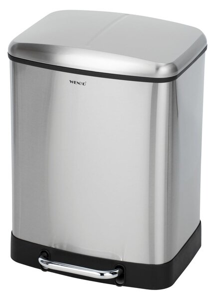 Rozsdamentes acél szelektív szemetes 24 l Studio Duo – Wenko