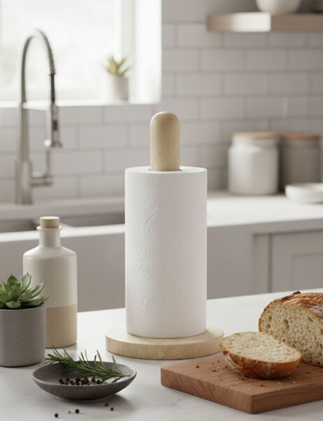 Aberto Design Paper Towel Holder Beige Etern - Beige