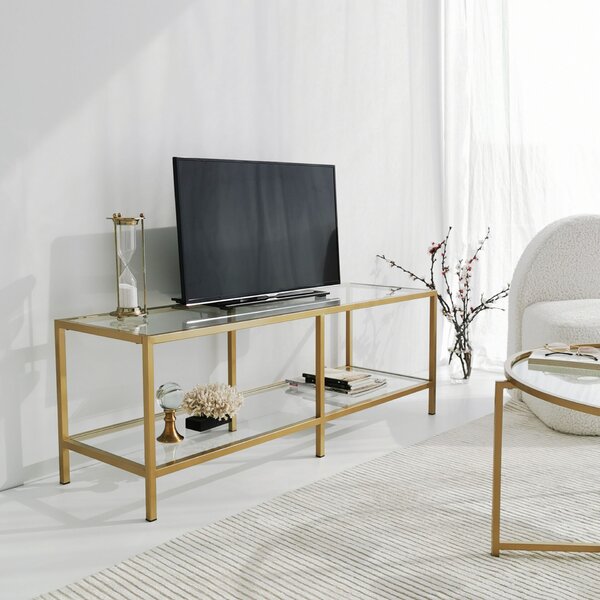 Hanah Home TV Stand Gold Basic Gold TV501