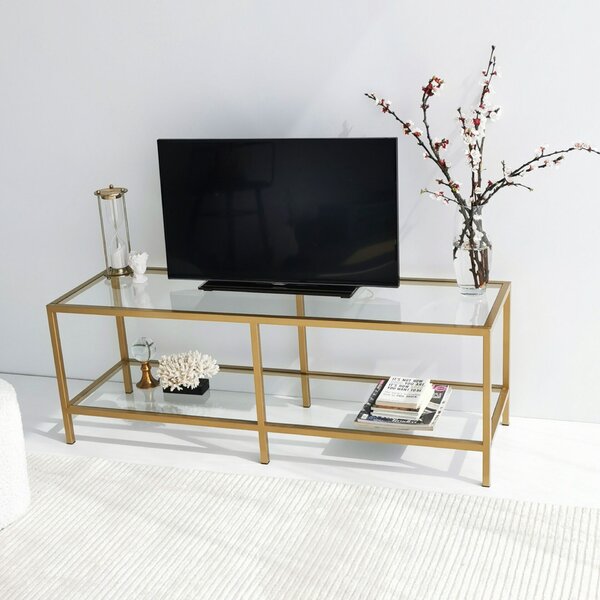 Hanah Home TV Stand Gold Basic Gold TV501
