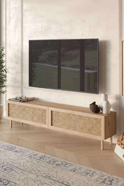 Hanah Home TV Stand Oak Future - FR8X-SJ
