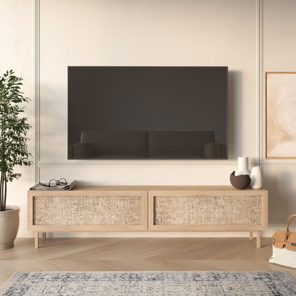 Hanah Home TV Stand Oak Future - FR8X-SJ