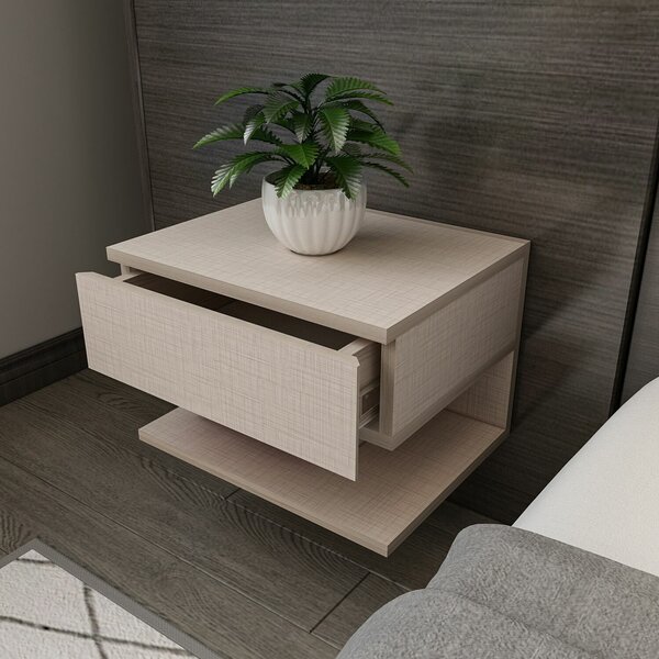 Hanah Home Nightstand Beige Vivid - Beige