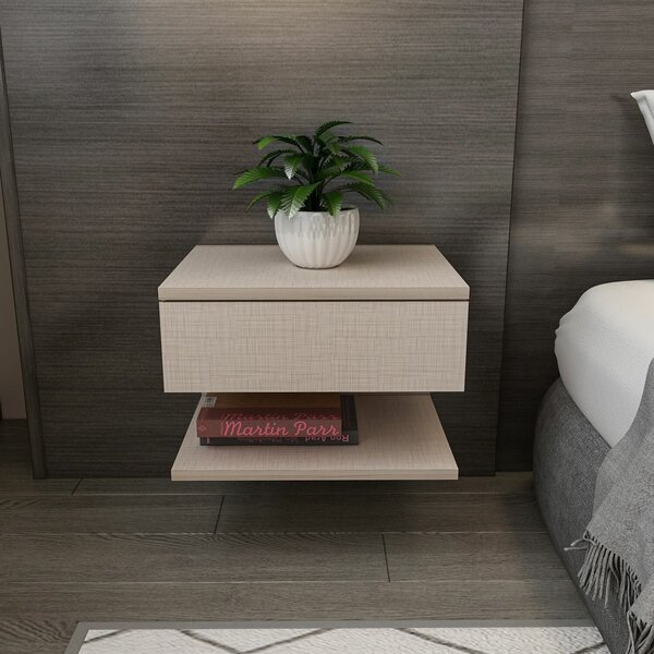 Hanah Home Nightstand Beige Vivid - Beige
