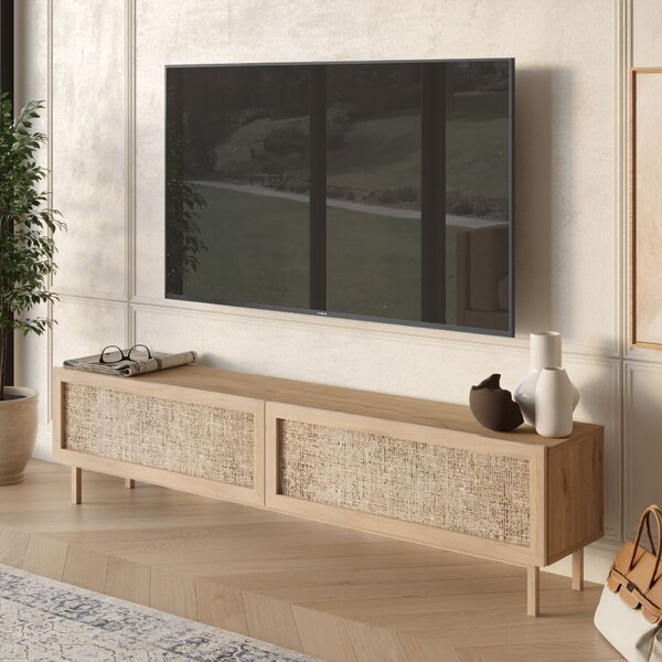Hanah Home TV Stand Oak Future - FR8X-SJ