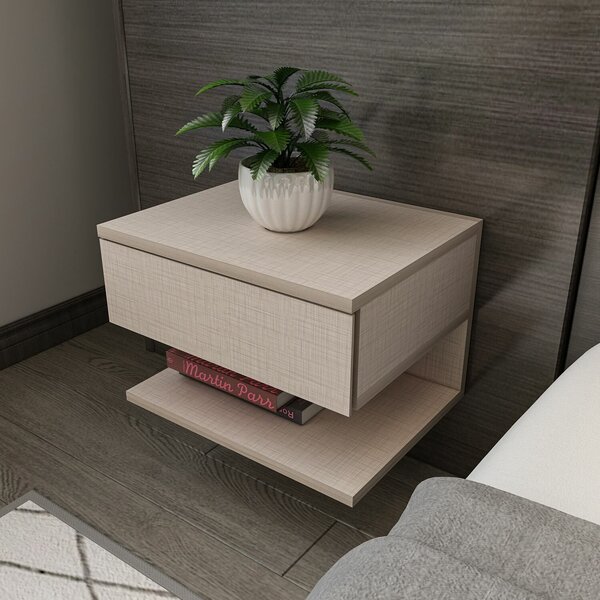 Hanah Home Nightstand Beige Vivid - Beige