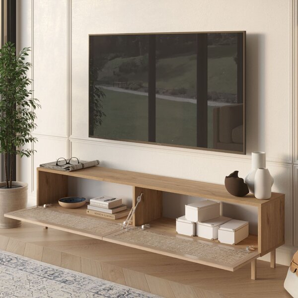 Hanah Home TV Stand Oak Future - FR8X-SJ