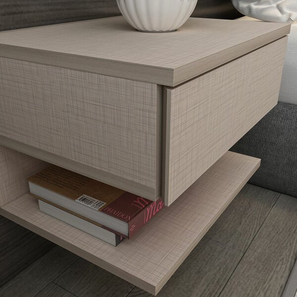 Hanah Home Nightstand Beige Vivid - Beige