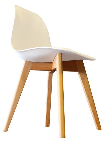 Hanah Home szék garnitúra (2 darab) fehér tölgy SND3015-2BYZ