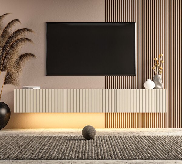Hanah Home TV Stand Sandstone Ada - Sandstone