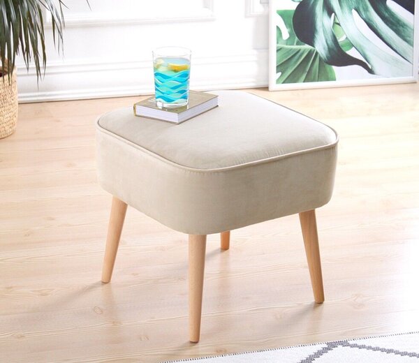 Atelier Del Sofa Puff Moouv 7083 - Krémszínű