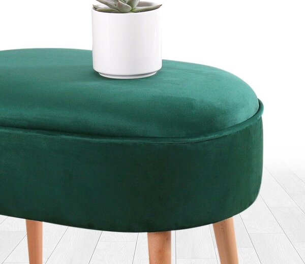 Atelier Del Sofa Puff zöld Moile - Zöld